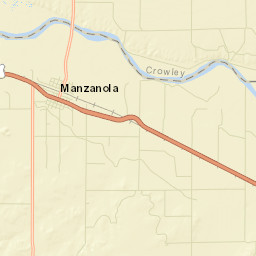 13774-13998 County Road Hh, Manzanola Street Map