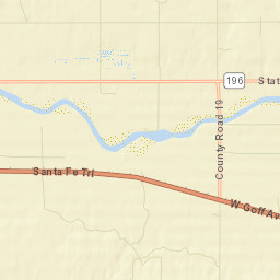 Goodale Colorado Street Map