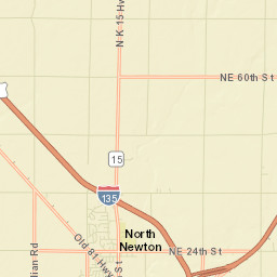 North Newton Street Map