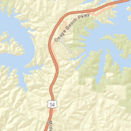 US-54 Osage Beach Missouri Street Map