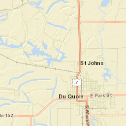 Du Quoin Street Map