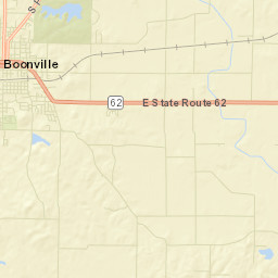 Boonville Street Map