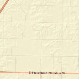 Spencer County Street Map