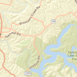 Spencer County Street Map