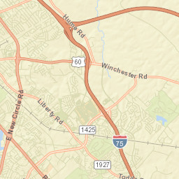 Fayette County Street Map
