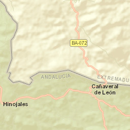 Cañaveral de León Street Map