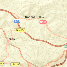 Ibros Street Map