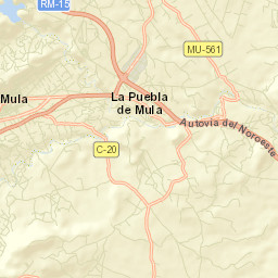 Mula Street Map
