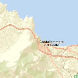 Castellammare del Golfo Street Map