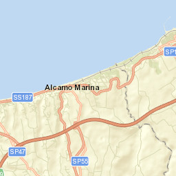 Balestrate Street Map