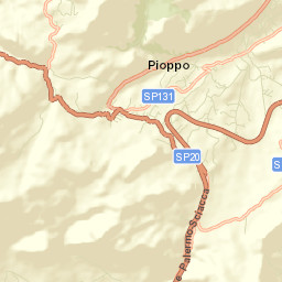 Pioppo Street Map