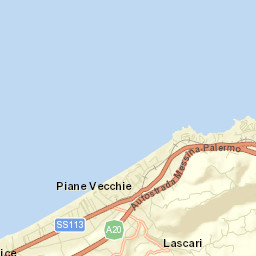 Lascari Street Map