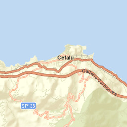 Cefalù Street Map