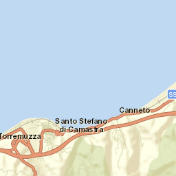 Santo Stefano di Camastra Street Map