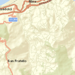 San Fratello Street Map