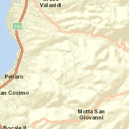 Pellaro Street Map