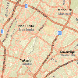 Psychikó Street Map