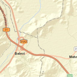 Belevi Street Map