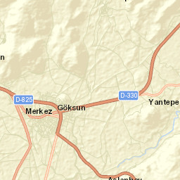 Göksun Street Map