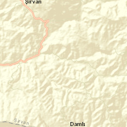 Şirvan Street Map