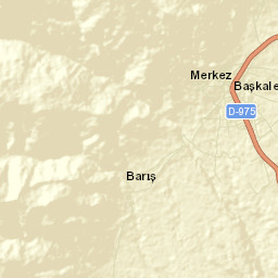 Başkale Street Map