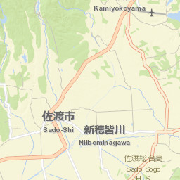 Sado Shi Street Map