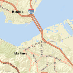 Ozol California Street Map