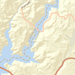 Melones California Street Map