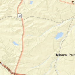 Potosi Street Map