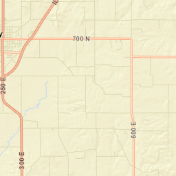 Norris City Street Map