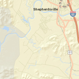 Shepherdsville Street Map