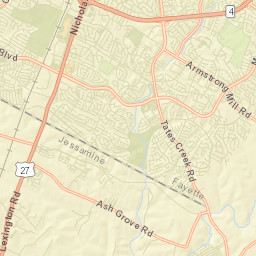 Lexington Street Map