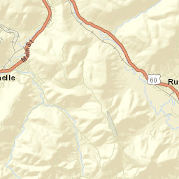 Rainelle Street Map