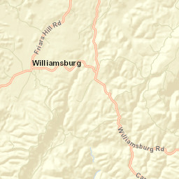 Greenbrier County Street Map