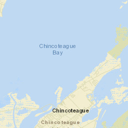 Chincoteague Street Map