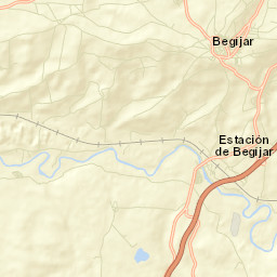Begíjar Street Map