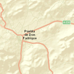 Puebla de Don Fadrique Street Map
