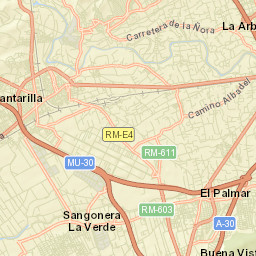 Alcantarilla Street Map