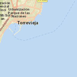 Torrevieja Street Map