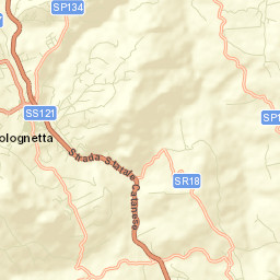 Bolognetta Street Map