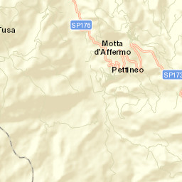 Motta d'Affermo Street Map