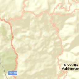 Roccella Valdemone Street Map