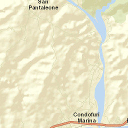 San Carlo-Condofuri Marina Street Map