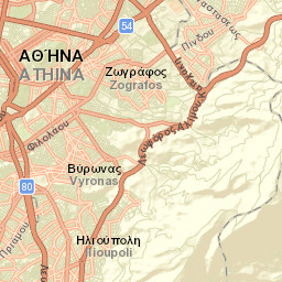 Výronas Street Map
