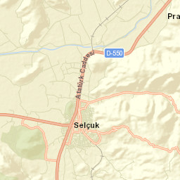 Selçuk Street Map