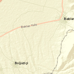 Baklan Street Map