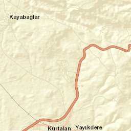 Kayabağlar Street Map