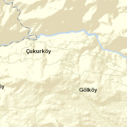 Gökçekoru Street Map