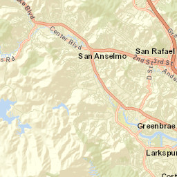 Ross California Street Map