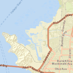 Triangle Court California Street Map